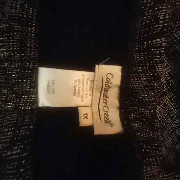 Coldwater Creek Christmas Pants Size 1X - Picture 3 of 4